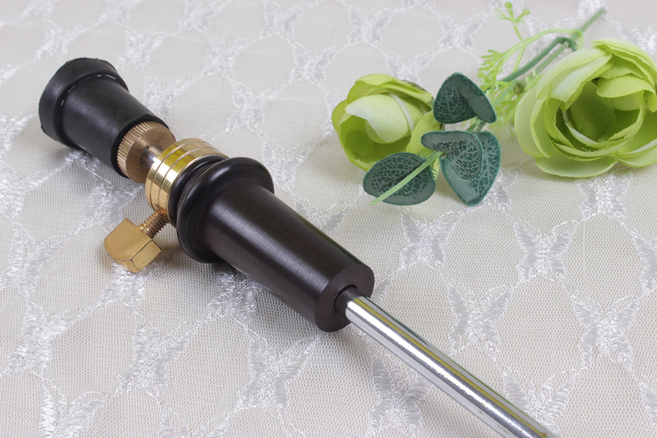 Yinfente 4/4 3/4 Upright bass endpin ebony antiskid double bass endpins Support Bass end pins for string bass - Image 4