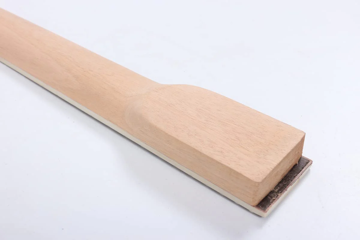 Yinfente Electric Guitar Neck 22 fret 25.5inch Guitar Replacement Mahogany Rosewood Fretboard Block Inlay for Flying V shape guitar necks - Image 4