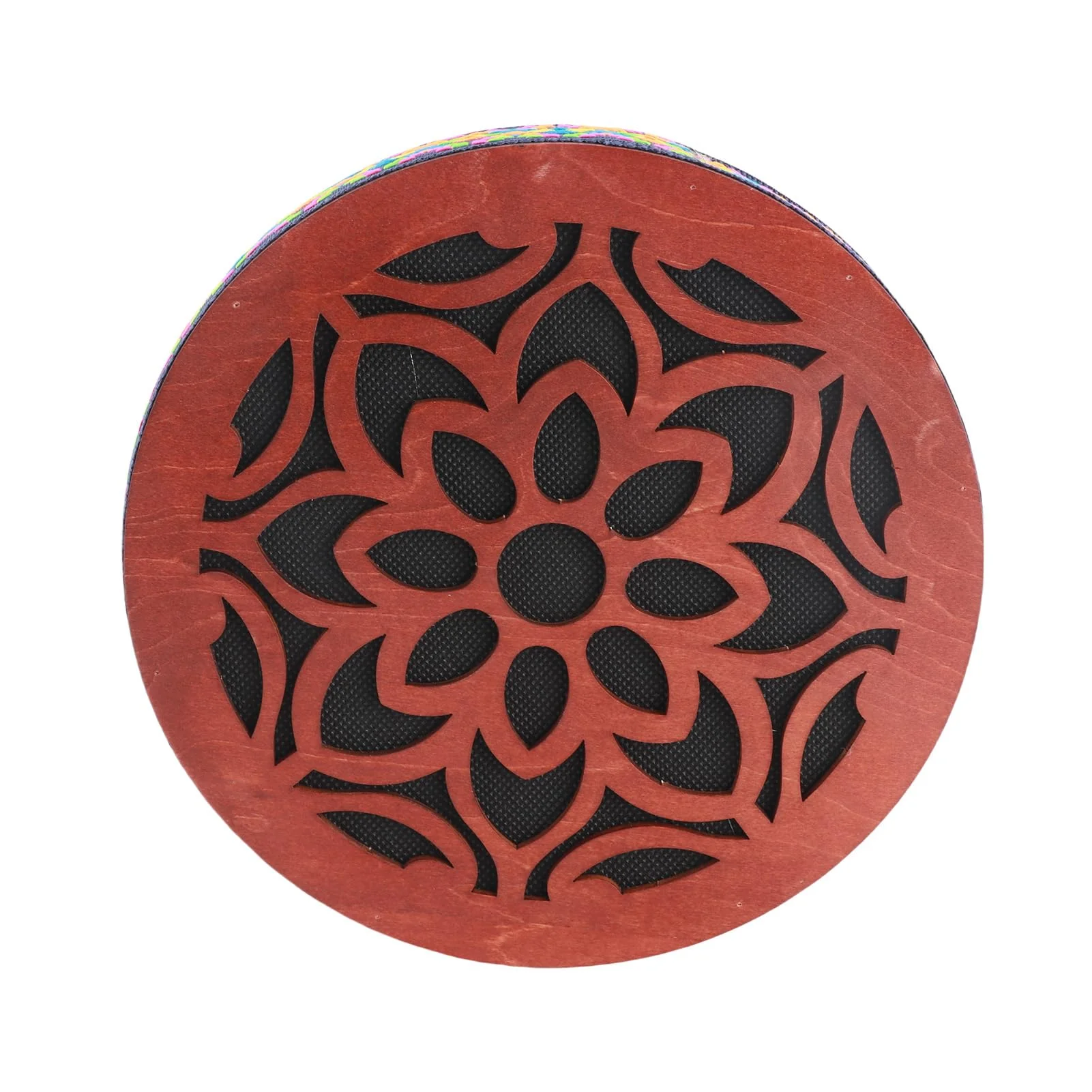 Yinhing Stream Drum, Birch Hand Drum, 8-inch, Onomatopoeia Music, Portable, Handcrafted Authenticity, Artistic Design