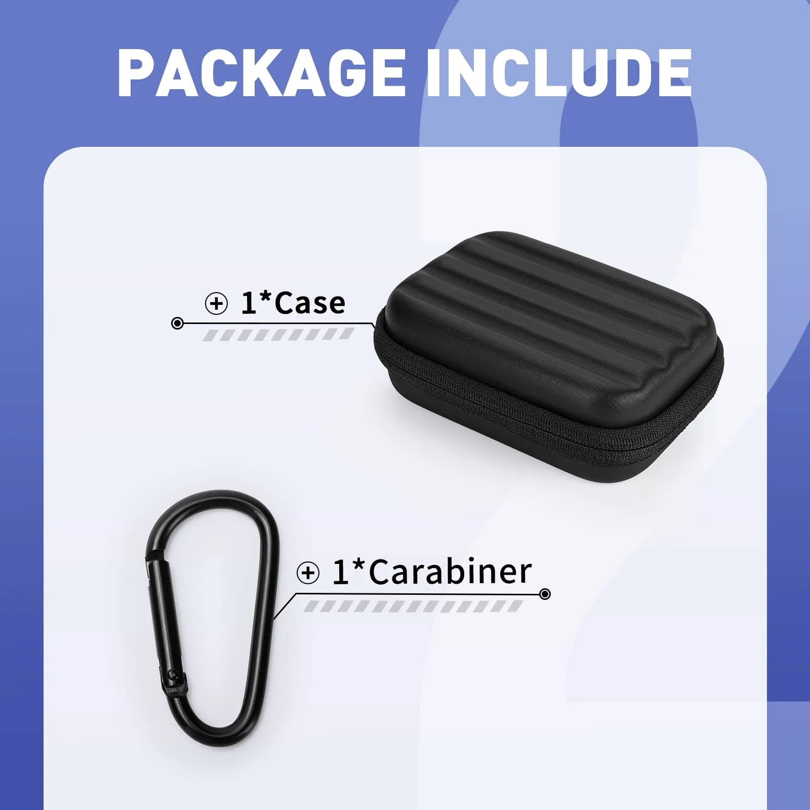 YINKE Case Compatible with Samsung T7 Shield/ T9 / T7 Touch Portable SSD USB 3.2 1TB, 2TB, 500GB, Hard EVA Portable Travel Storage Protective Cover (Black) Blak - Image 5