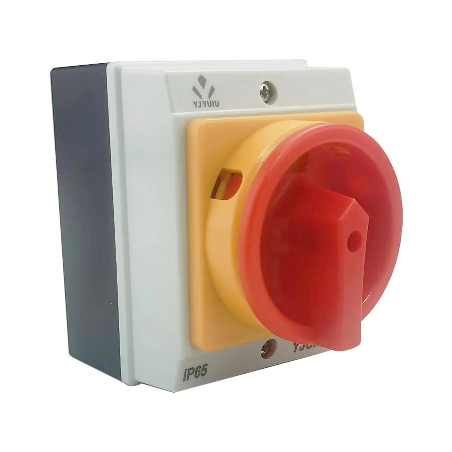 YJYUIU YJUIS416 Main Switch Circuit Breaker 4 Pin 16A Rotary Switch IP65 Waterproof Housing - Image 3