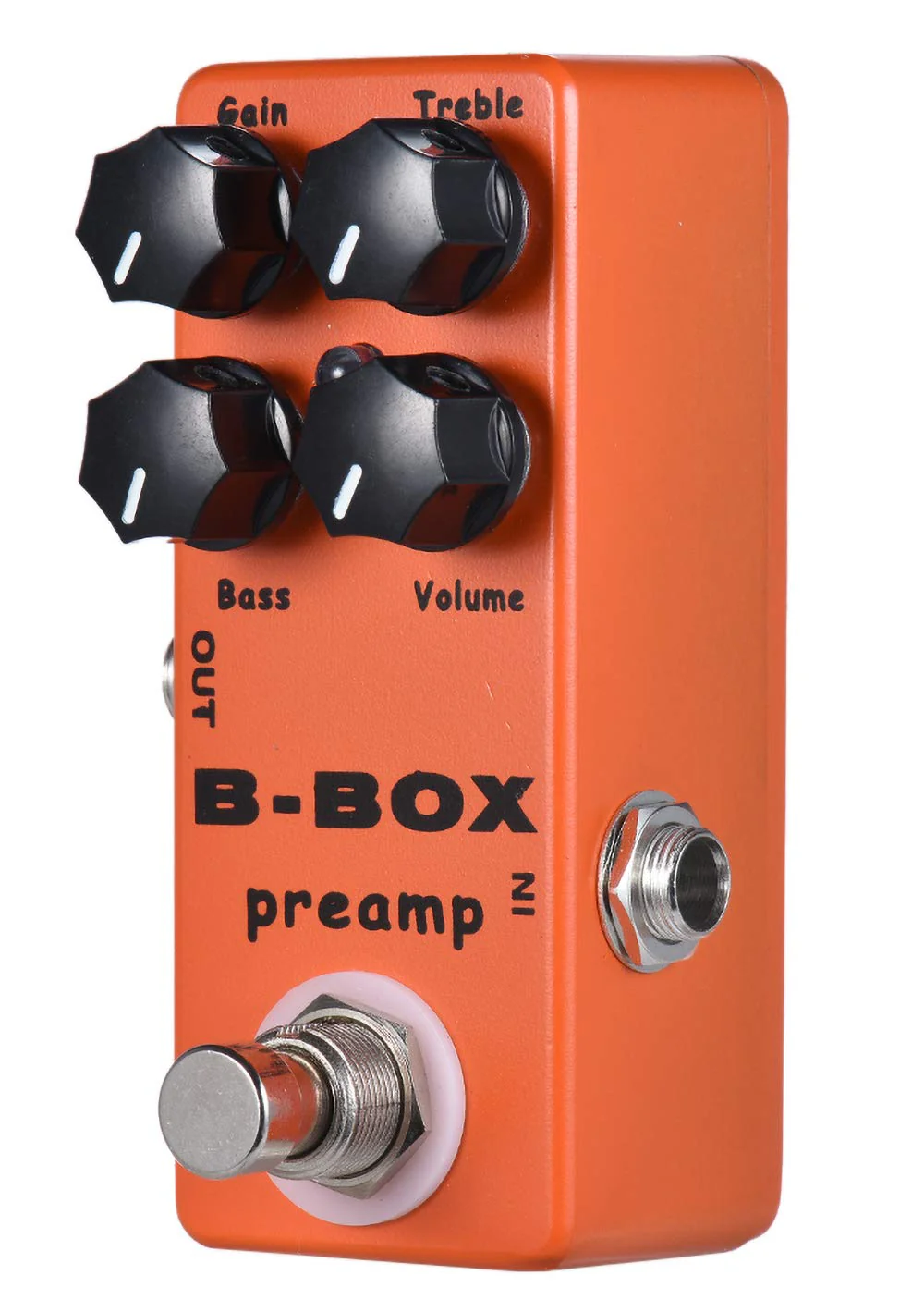 YMUZE Moskyaudio Mini B-Box Preamp Pedal Electric Guitar Effect with Overdrive Function - Image 2