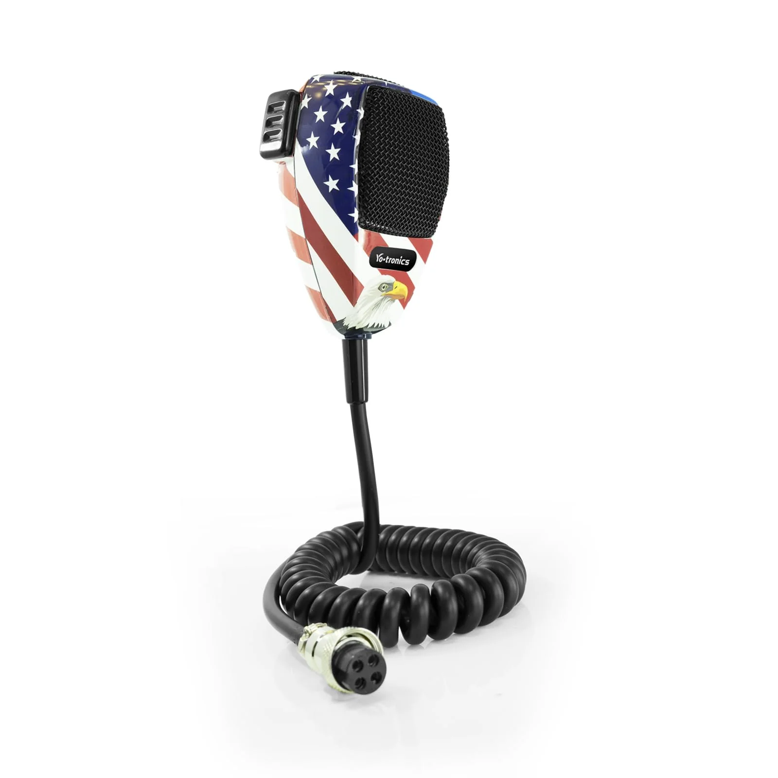 Yo-tronics CB Microphone-4 Pin Noise Canceling CB Microphone, Amateur Radio and SSB Communications, Special USA Edition - Image 3