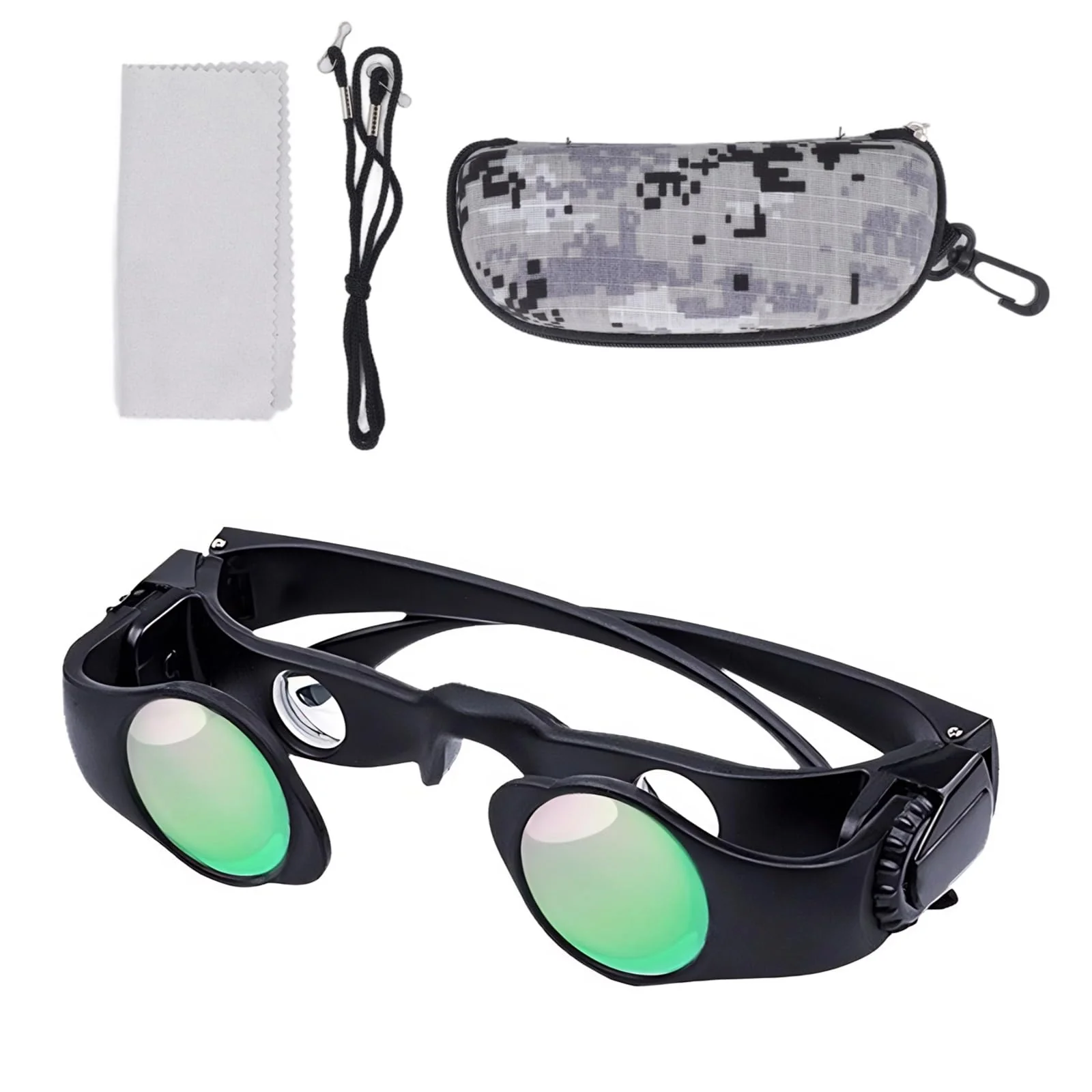 Yoidesu Hands Binocular Glasses for Fishing Bird Watching, HD Optical Lens Portable Binoculars and Opera Glasses, 8X Magnification, Adjustable Focus Distance, Fishing Companion - Image 8