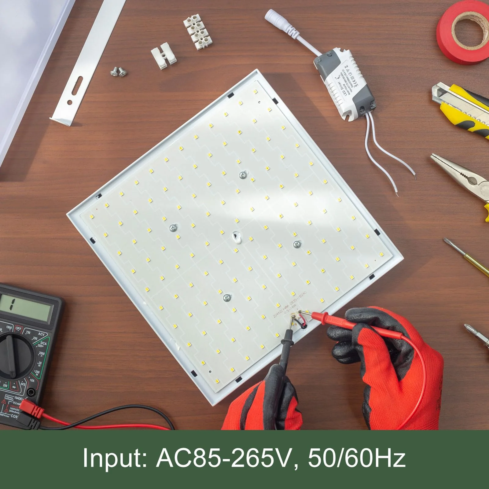 YOKIVE 25-36W Constant Current 300mA LED Driver AC 85-265V Comes with DC Connection Short Circuit Protection Ideal for LED Display (Output 75-135V) - Image 4
