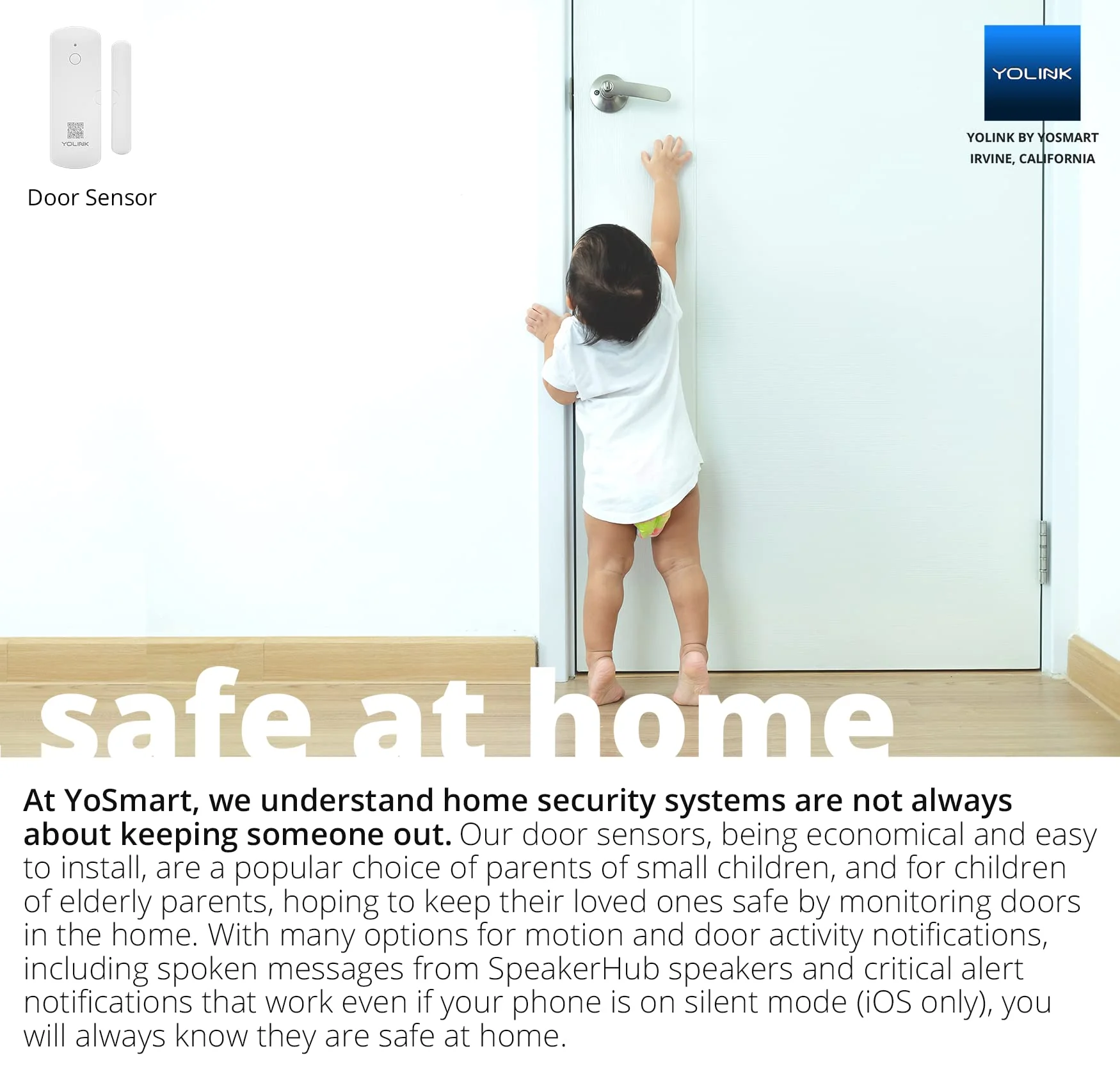 YoLinK LoRa Smart Door Sensor Starter Kit: 1/4 Mile Open-Air Range, Door Left-Open Reminders, Text/SMS, Email, App alerts, 5 Years Battery Life, Alexa, IFTTT, Home Assistant - Image 7
