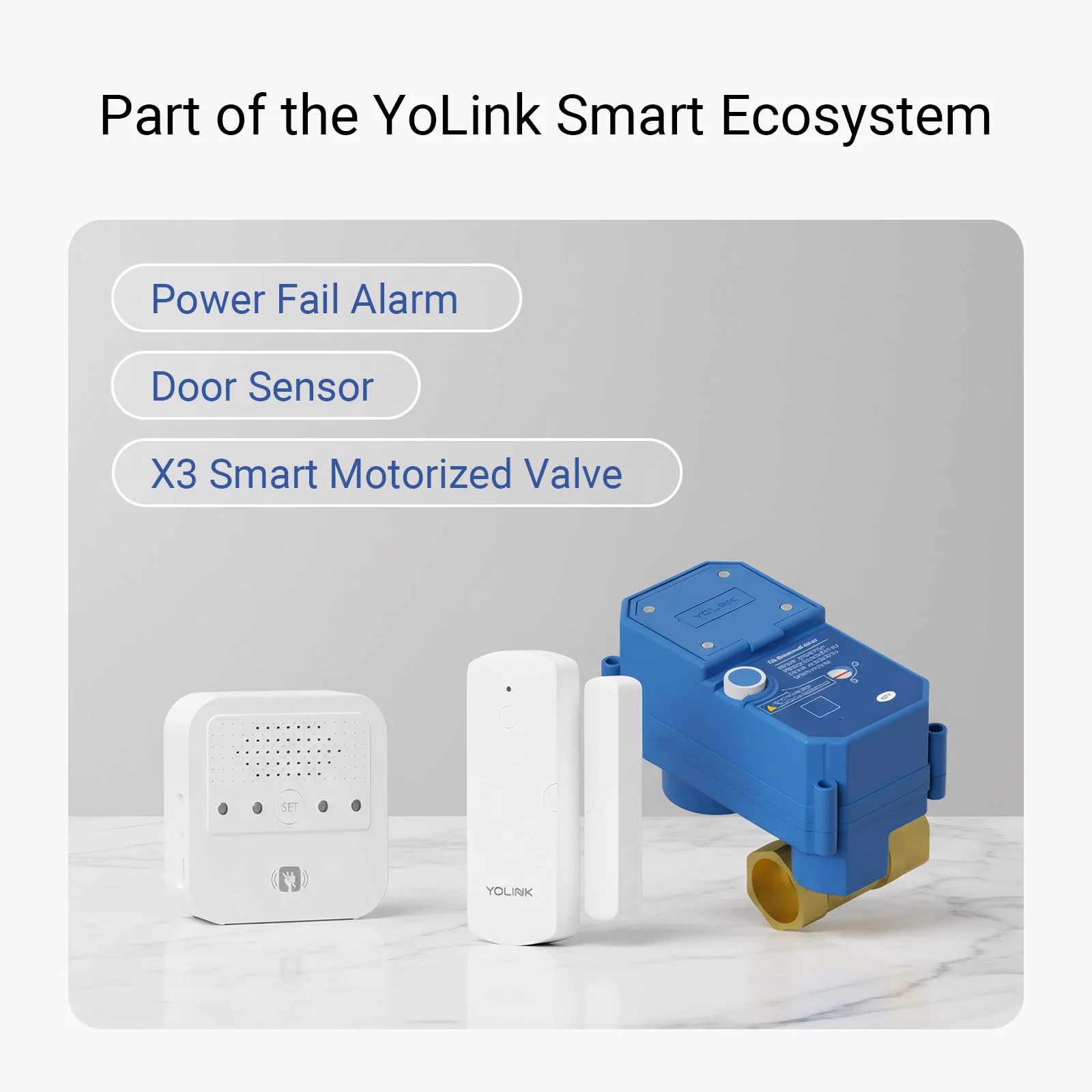 YoLink Water Leak Starter Kit: Hub + 4 Leak Sensor 1 (Silent), LoRa Long-Range, App/SMS/Email Alerts, D2D Offline Triggers, 2 AAA Up to 5-Year Battery, Compatible with Alexa/IFTTT/Home Assistant - Image 8
