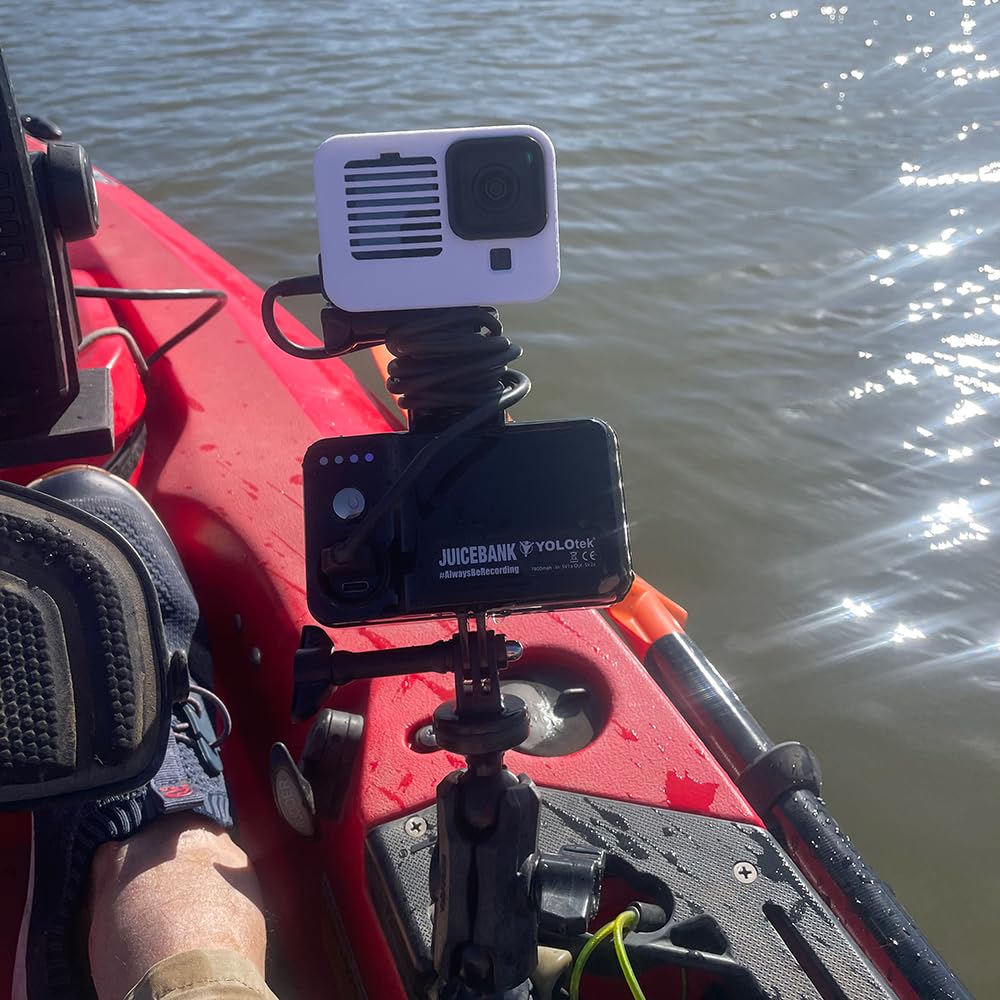 YOLOtek Veteran Owned - Sun Shade for GoPro Hero9, 10, 11, 12, 13-3D Thermal Design to Block Sun & Prevent Overheating for Outdoor Filming/Streaming - Image 4
