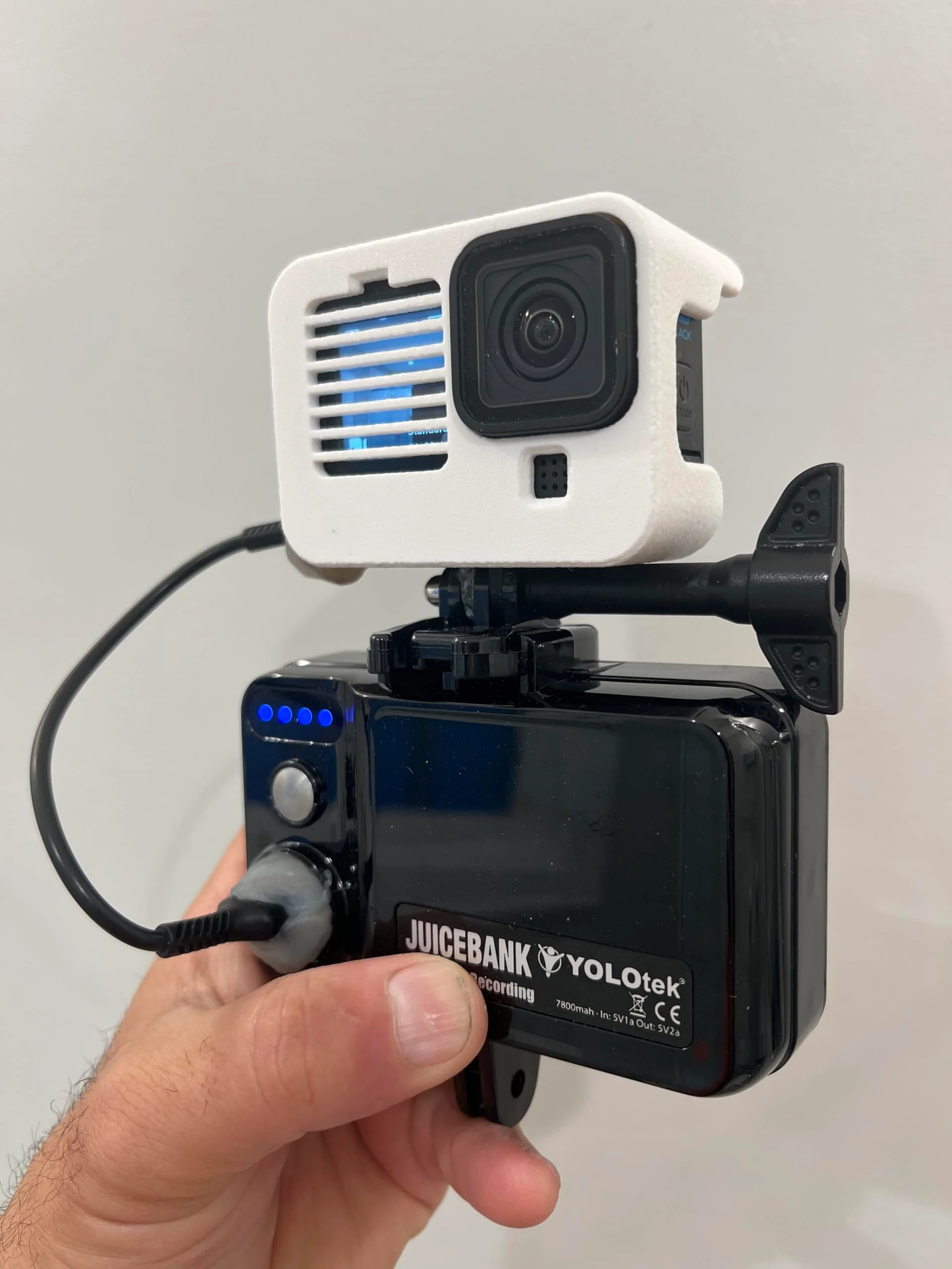 YOLOtek Veteran Owned - Sun Shade for GoPro Hero9, 10, 11, 12, 13-3D Thermal Design to Block Sun & Prevent Overheating for Outdoor Filming/Streaming - Image 6