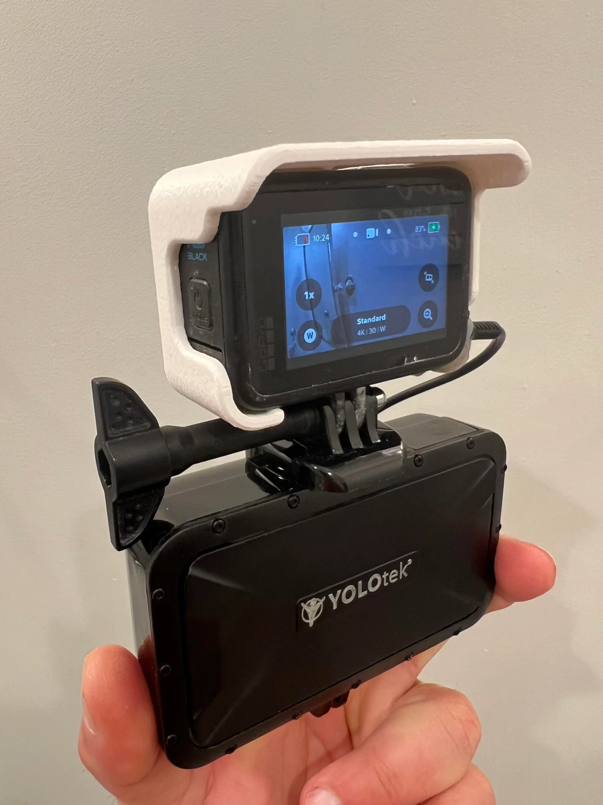 YOLOtek Veteran Owned - Sun Shade for GoPro Hero9, 10, 11, 12, 13-3D Thermal Design to Block Sun & Prevent Overheating for Outdoor Filming/Streaming - Image 7