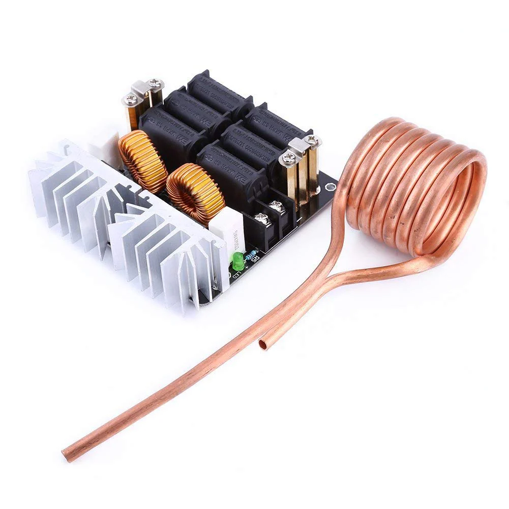 Yosoo 1000W ZVS Low Voltage Induction Heating Board Module Tesla coil 12V-48V Flyback Driver Heater DIY - Image 5