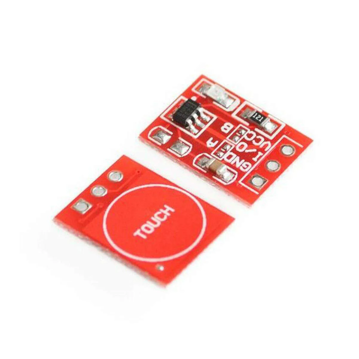 YOUMILE 20 Set TTP223 Capacitive Touch Switch Button Self Lock Module for Arduino with 30 Pin Header Black Yellow Red Dupont Line - Image 4