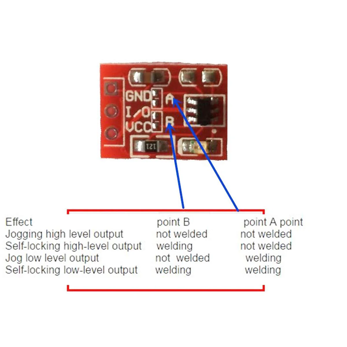 YOUMILE 20 Set TTP223 Capacitive Touch Switch Button Self Lock Module for Arduino with 30 Pin Header Black Yellow Red Dupont Line - Image 5
