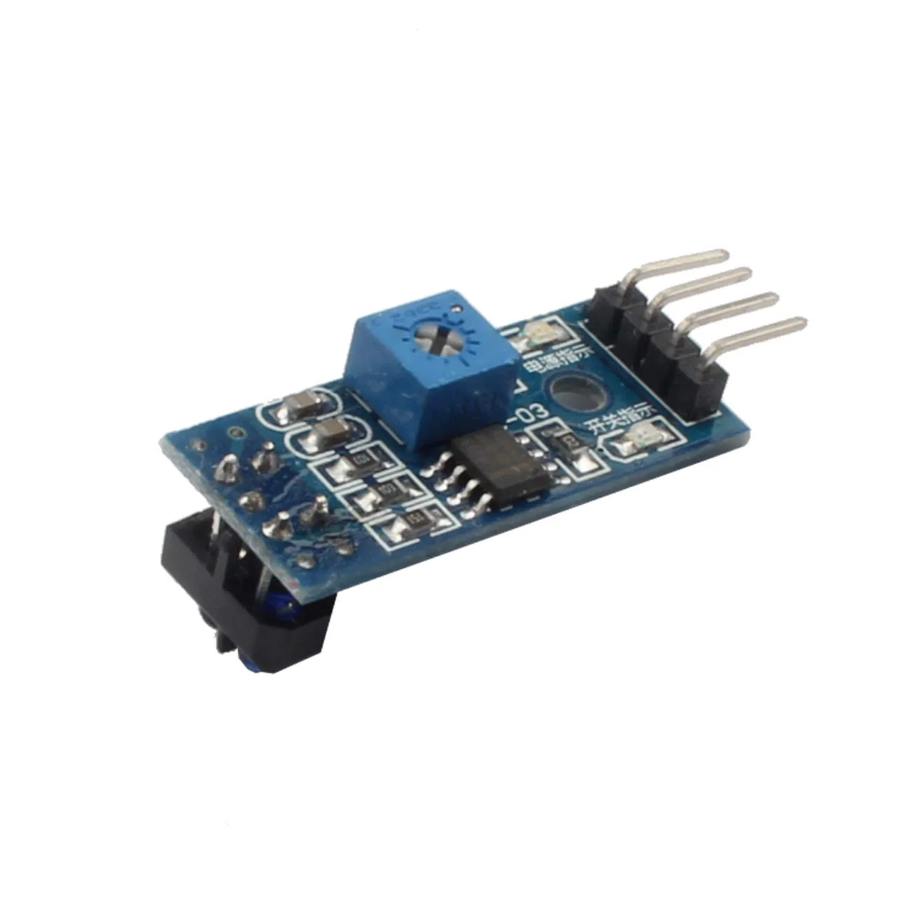 YOUMILE Pack of 5 TCRT5000 Infrared Reflective Sensor Module IR Barrier Line Track Photoelectric Switch - Image 2