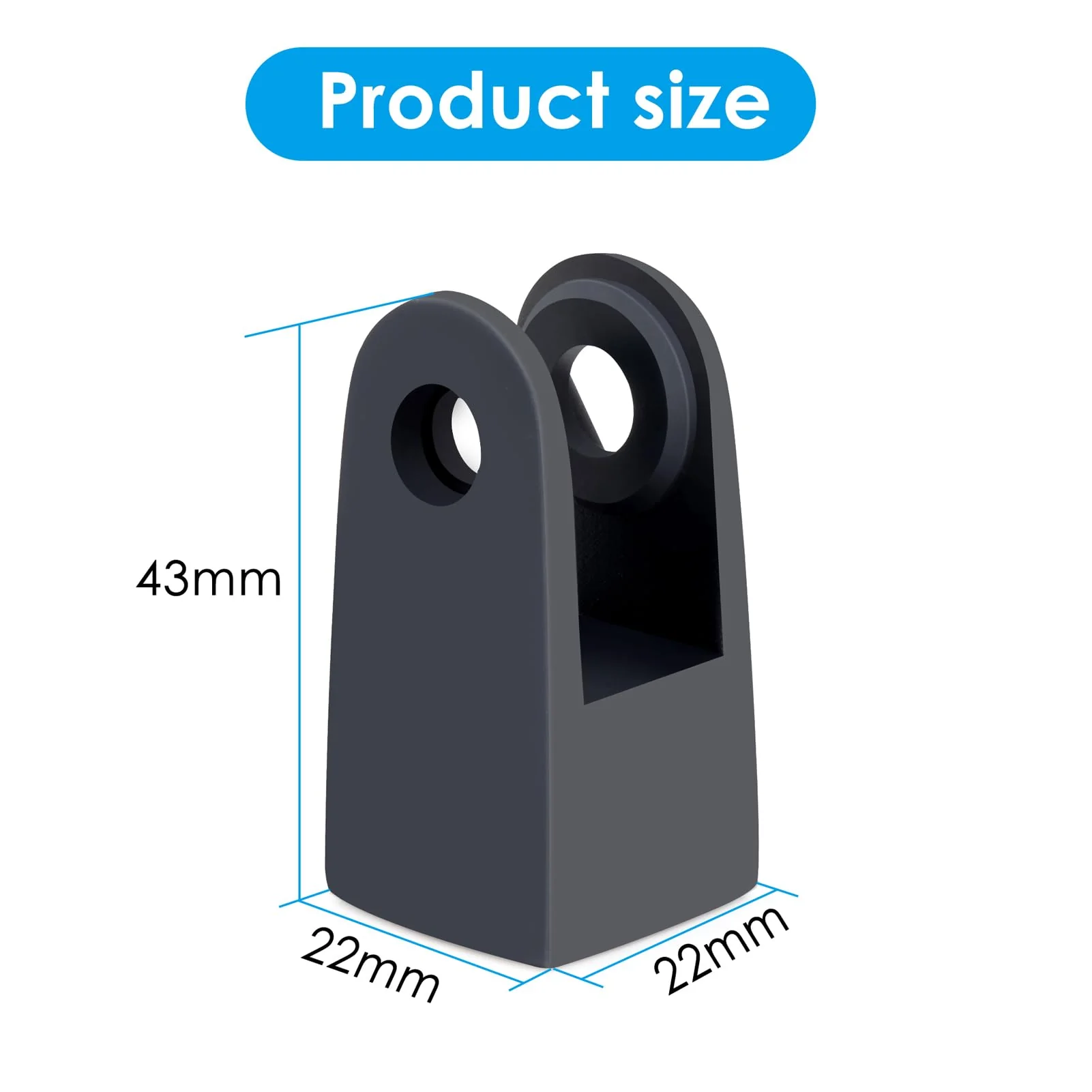 YOUSHARES HyperX Quadcast Mount Adapter for HyperX Quadcast s Mic - The HyperX Quadcast Boom Arm Replacement Adapter Get The Reliable Support and Allowing for More Diverse Content Creation Scenarios HyperX Quadcast Adapter - Image 5