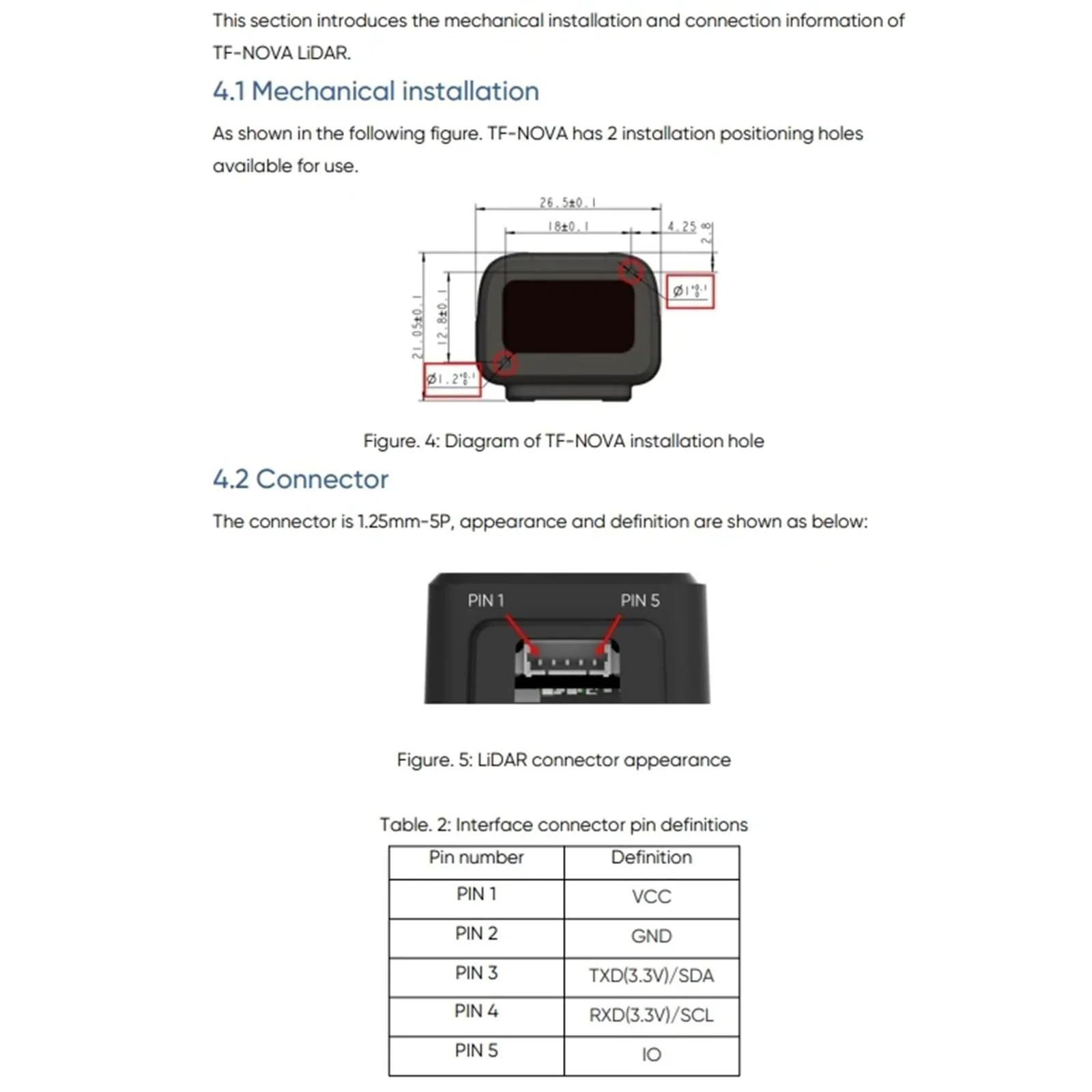 youyeetoo TF-Nova Lidar Sensor - 0.1~7 Metres, 100Hz, 5g, 100Klux, Small Linear Dot Laser Radar, 5V UART IIC I/O Interface - Image 7