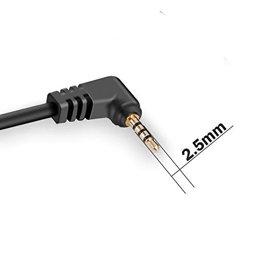 YQMAJIM Dash Cam Rearview Backup Camera Extension Cord,2.5mm 9.8 Ft Male to Female Car Driving Recorder Reverse Camera Extension Cable - Image 2