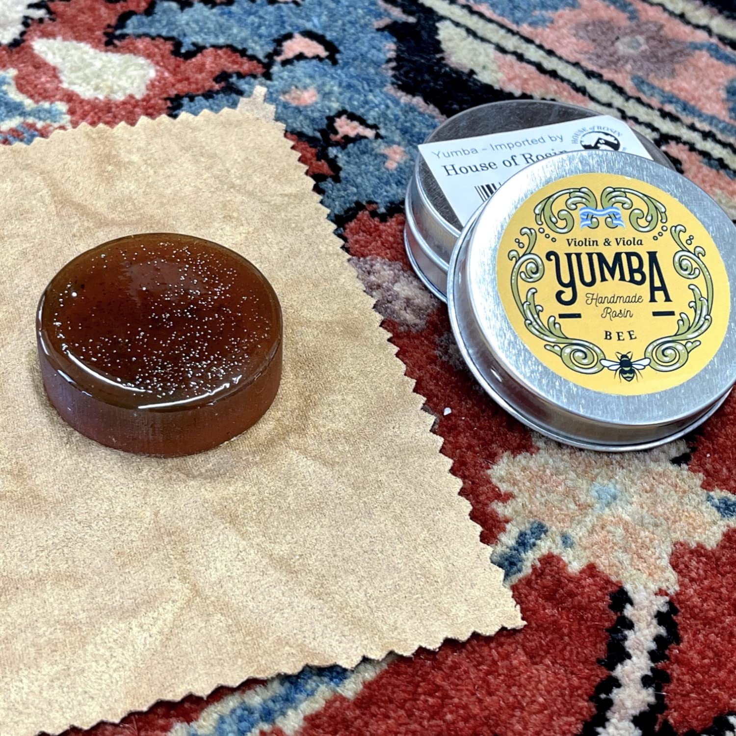 Yumba 'Bee Line' Rosin for Violin and Viola Imported by House of Rosin - Image 3