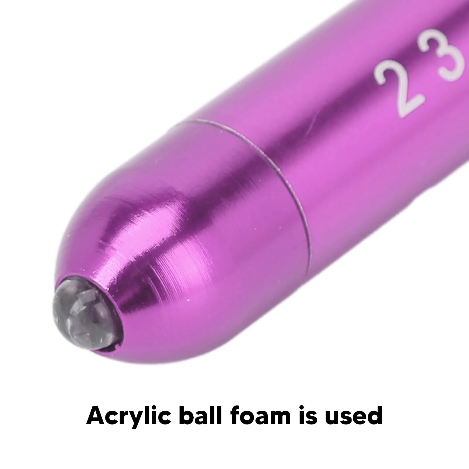 YUYTE Pen Light with Pupil Display, Yellow Pen Light with LED Aluminium Alloy, Portable Medical Inspection Pen Lamp for Nurses, Doctors, for Neck, Nose, Ears Purple - Image 6