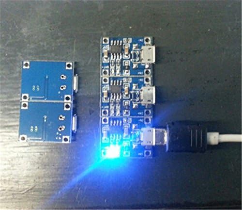 zalati Lithium Battery Charging Module 10pcs 1A Power Input Modules Charging Board with Protection - Micro USB - Image 4