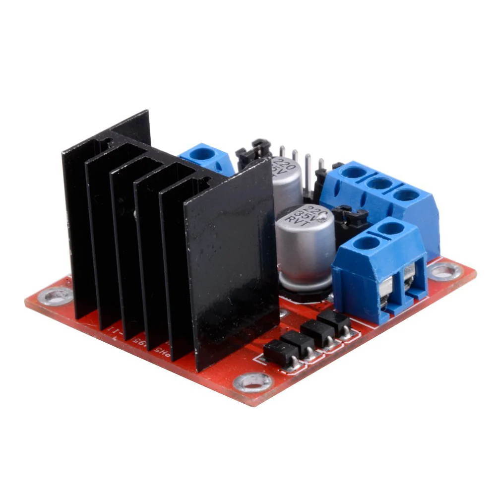 zalati Motor Drive Controller Board L298N Dual H Bridge DC Stepper Motor Driver Module Compatible with Arduino - Image 4
