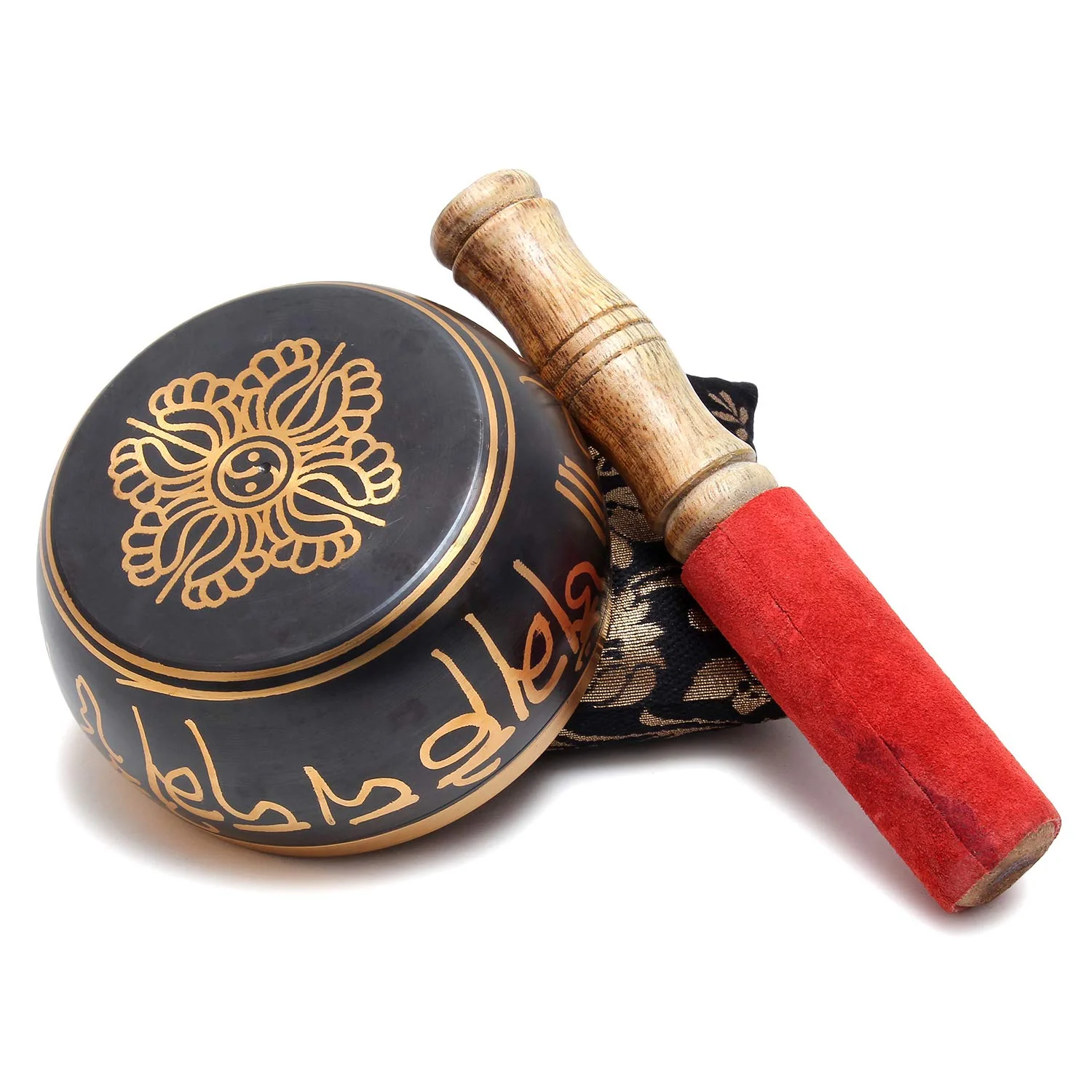 Zap Impex Beautiful Christmas Gift New Handmade Brass Buddha Singing Bowl Tibetan Meditation Yoga Sound Bowls 4 Inch - Image 4