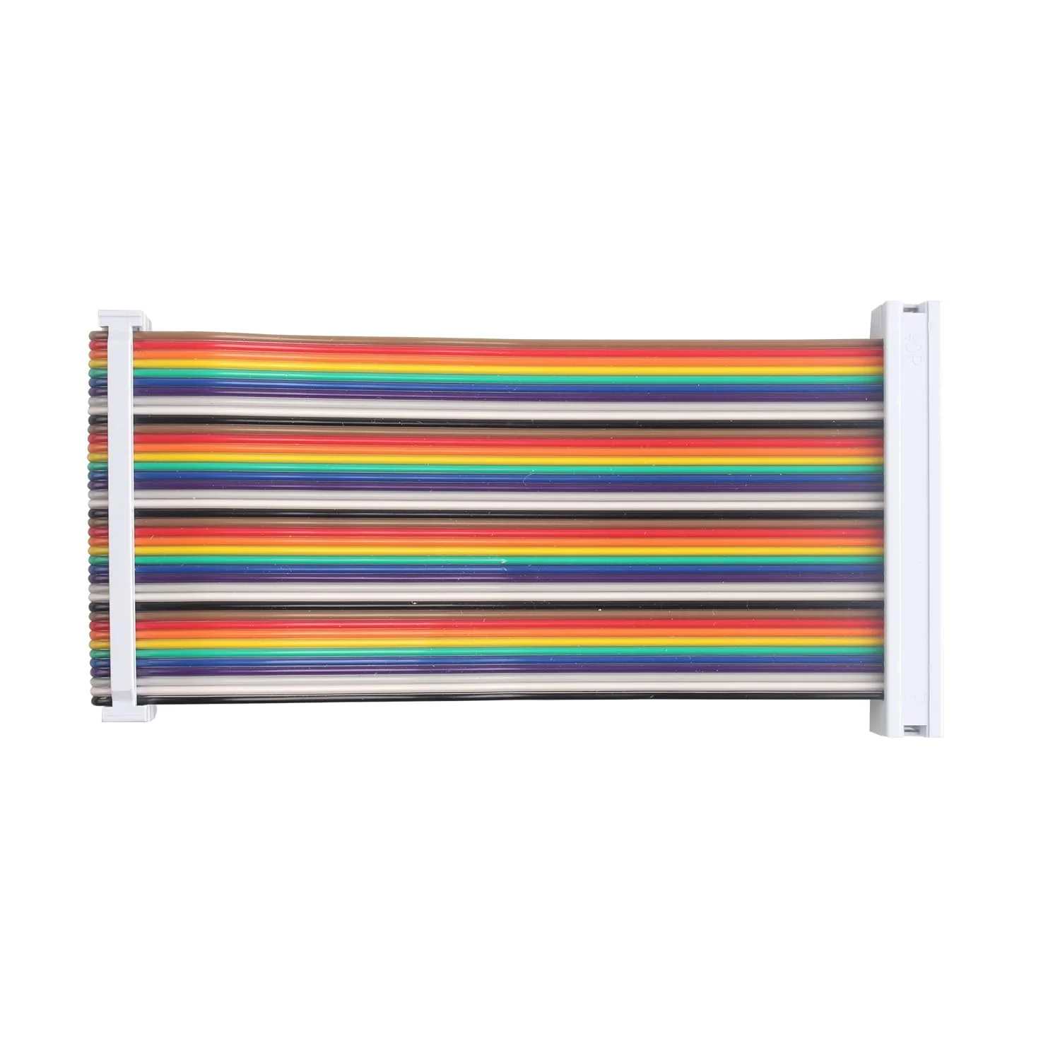 ZDE Male to Female GPIO Flat Ribbon Cable 40pin Breadboard Rainbow Jumper Wire 10cm/3.94inch Compatible with Raspberry Pi 5 4B 3 2 Model B B+ - Image 4