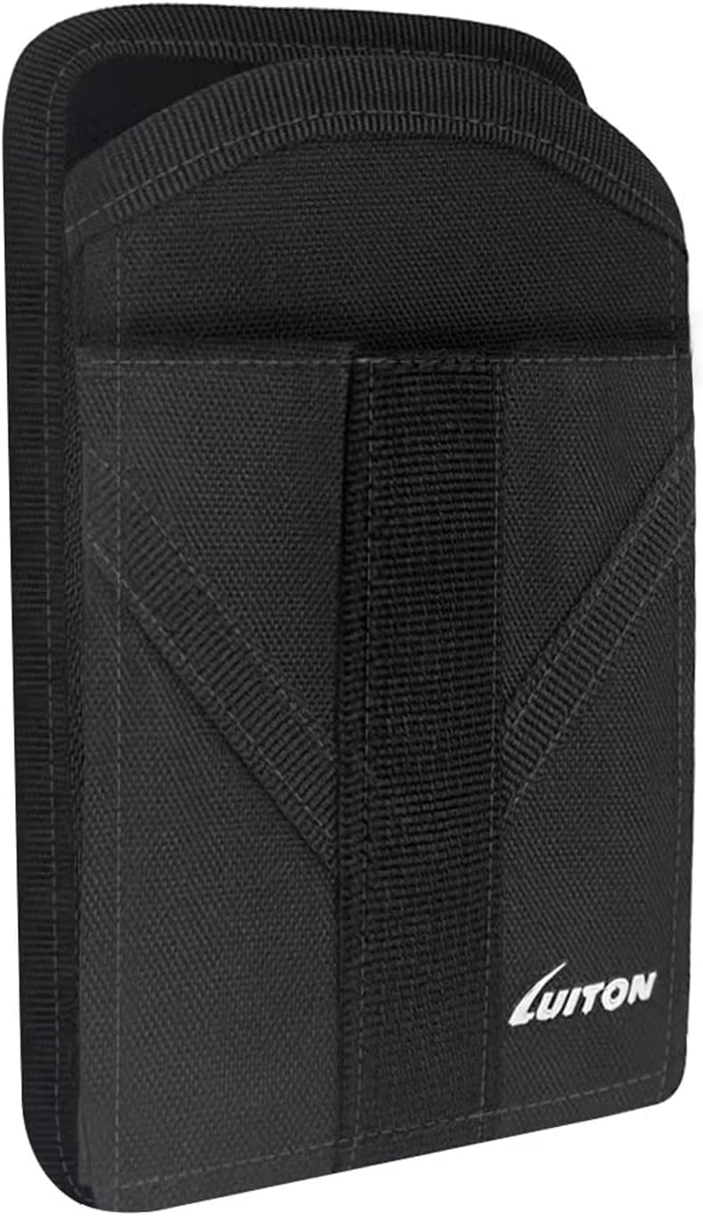 Zebra TC77 TC70 Scanner Holster Carrying Case Pouch Compatible with Zebra TC75, TC70x, TC70, TC72, TC77 Handheld Barcode Touch Mobile Computer,Scanner Case Holder with Clip and Belt Loops（2 Pack） 2pack normal style - Image 4
