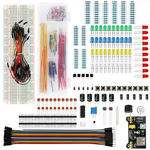 ZHITING Starter Kit for Electronic Components Breadboard LED Summer Resistance Transistor - Image 2