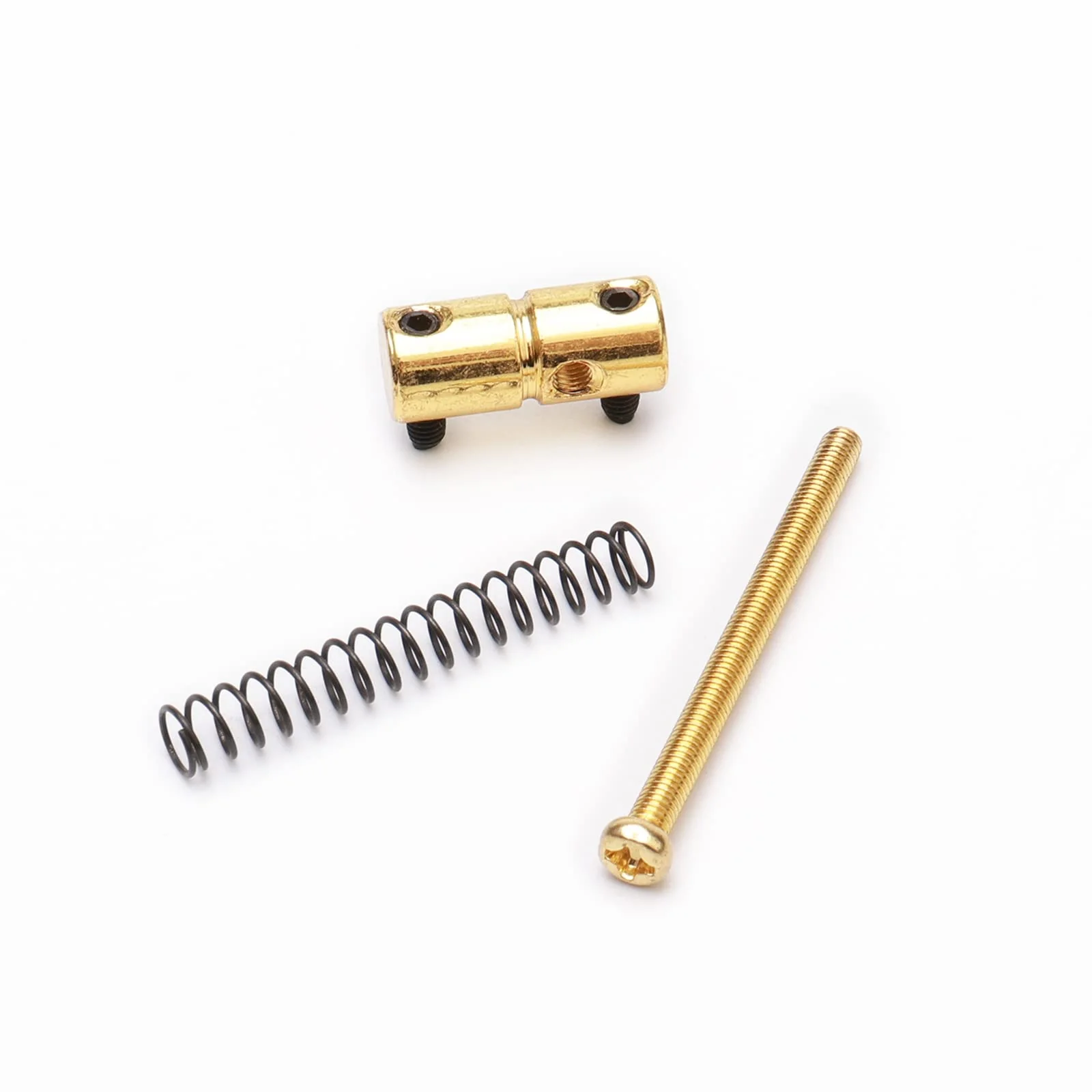 Zinc Alloy Bass Bridge Saddles for 4 String PB Precision Bass JB Jazz Bass Guitar Vintage Electric Guitar Replacement(4 Pack, Golden) - Image 5