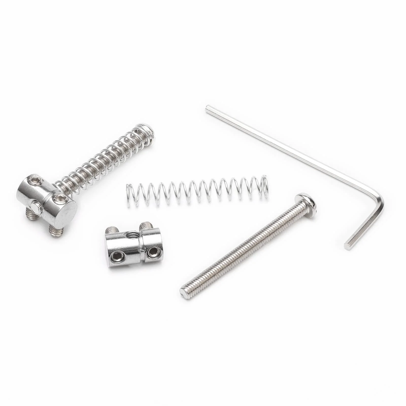 Zinc Alloy Bridge Saddles Bass Compensated Saddles for 6 Tone Tele Bass Electric Guitar (12 Pack, Silver) - Image 4