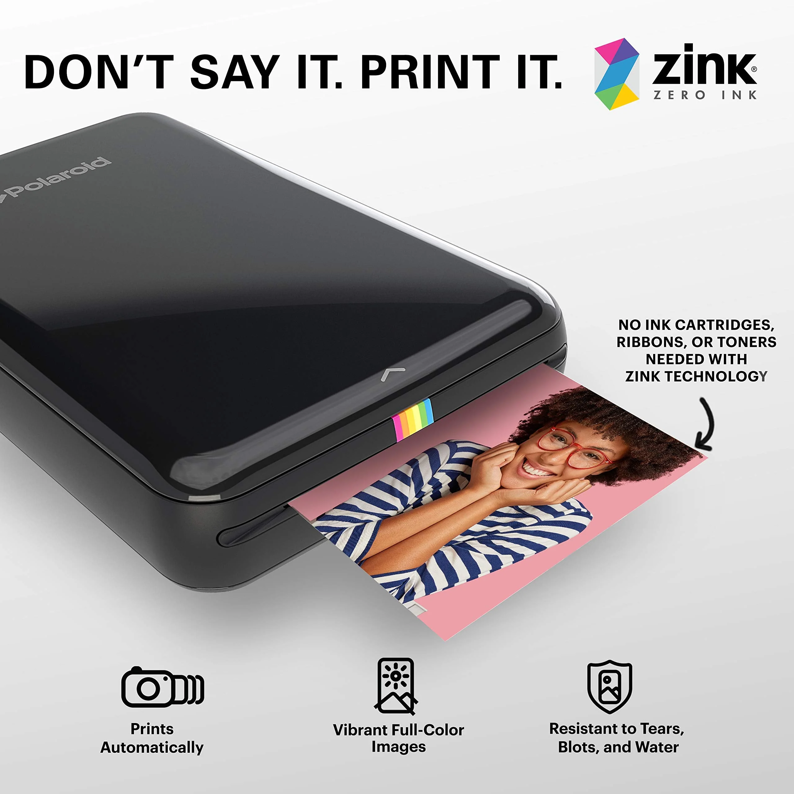 Zink 2"x3" Premium Instant Photo Paper (20 Pack) Compatible with Polaroid Snap, Snap Touch, Zip and Mint Cameras and Printers 20 Pack - Image 4