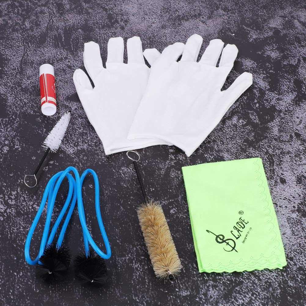 ZJchao Brass Instrument Cleaning Set Kit Tool for Trumpet Trombone Tuba Horn Players - Image 9