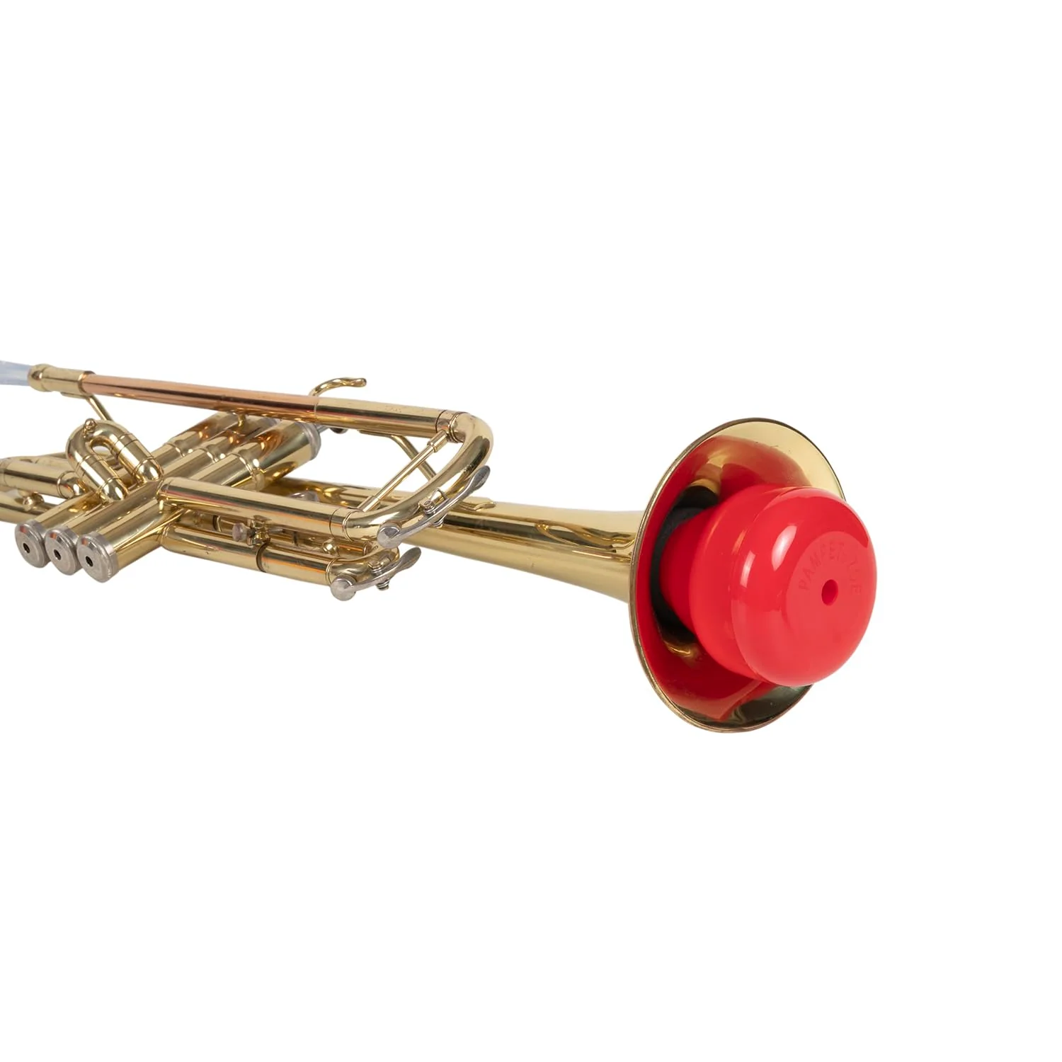 ZOE Mini Trumpet Mute, Trumpet Straight Mutes, Lightweight Practice Trumpet Mute Silencer (Red) Red - Image 6