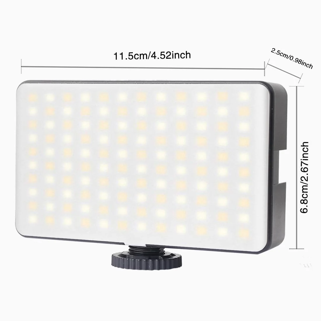 Zomei 98 LED High Power Rechargeable Clip Fill Video Conference Light with Front & Back Clip, Adjusted 3 Light Modes for Phone, iPhone, Android, Tablet, Laptop, for Vlog,TikTok,Makeup, Selfie - Image 6