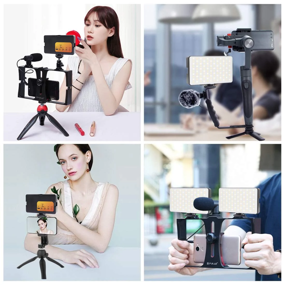 Zomei 98 LED High Power Rechargeable Clip Fill Video Conference Light with Front & Back Clip, Adjusted 3 Light Modes for Phone, iPhone, Android, Tablet, Laptop, for Vlog,TikTok,Makeup, Selfie - Image 7