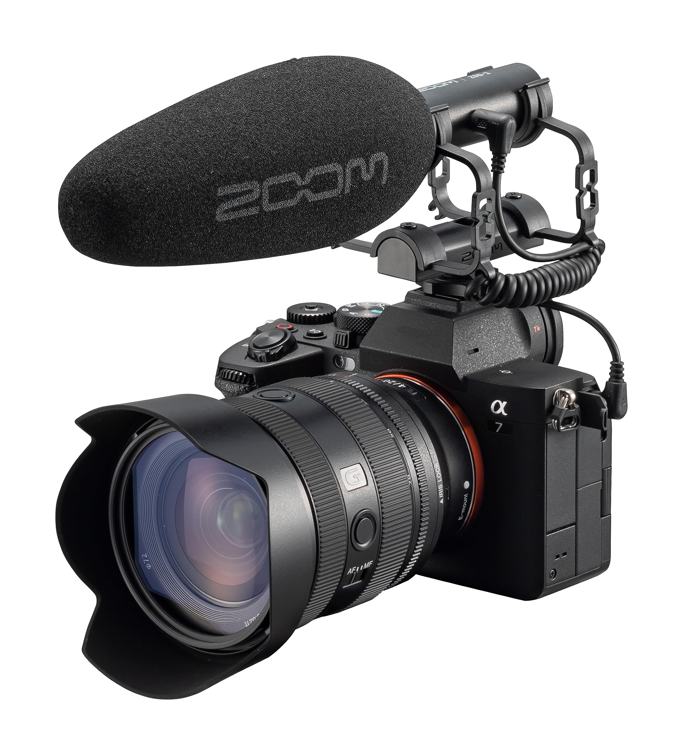 Zoom ZSG-1 Stereo On-Camera Microphone, for Capturing Dialogue and Sound Effects, Highly Directional, Shockmount, Lightweight, Use with Camera or Mobile Phone, for Content Creators - Image 2