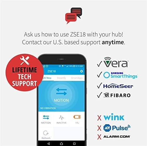 Zooz 800 Series Z-Wave Long Range S2 Motion Sensor ZSE18 800LR with Magnetic Mount, Works with SmartThings, Z-Box, and Home Assistant - Image 6
