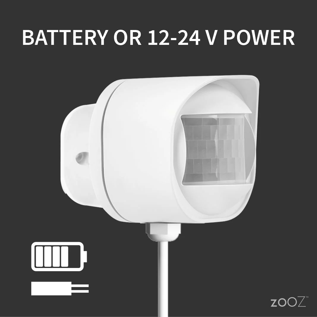 Zooz Outdoor/Indoor Motion Sensor ZSE70, Z-Wave Long Range, Temperature Monitoring, 800 LR Range - Image 3