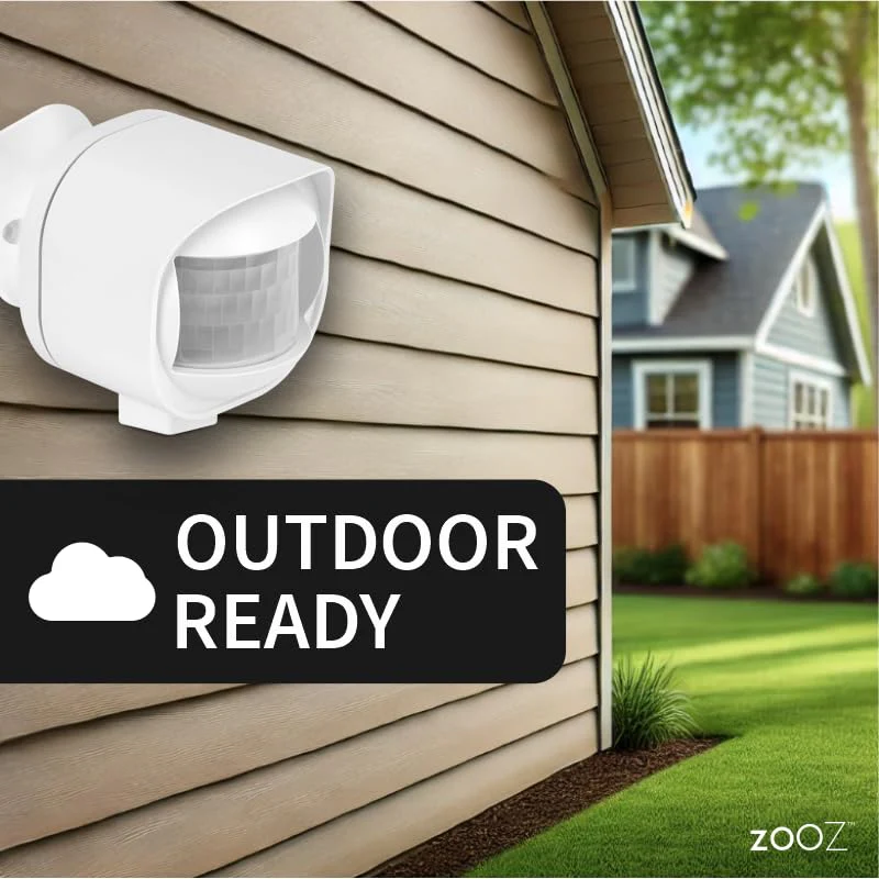 Zooz Outdoor/Indoor Motion Sensor ZSE70, Z-Wave Long Range, Temperature Monitoring, 800 LR Range - Image 4
