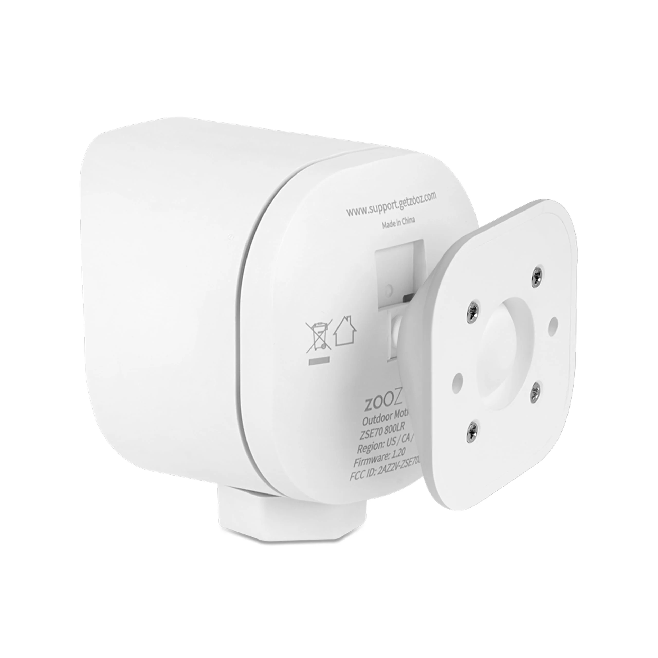 Zooz Outdoor/Indoor Motion Sensor ZSE70, Z-Wave Long Range, Temperature Monitoring, 800 LR Range - Image 5