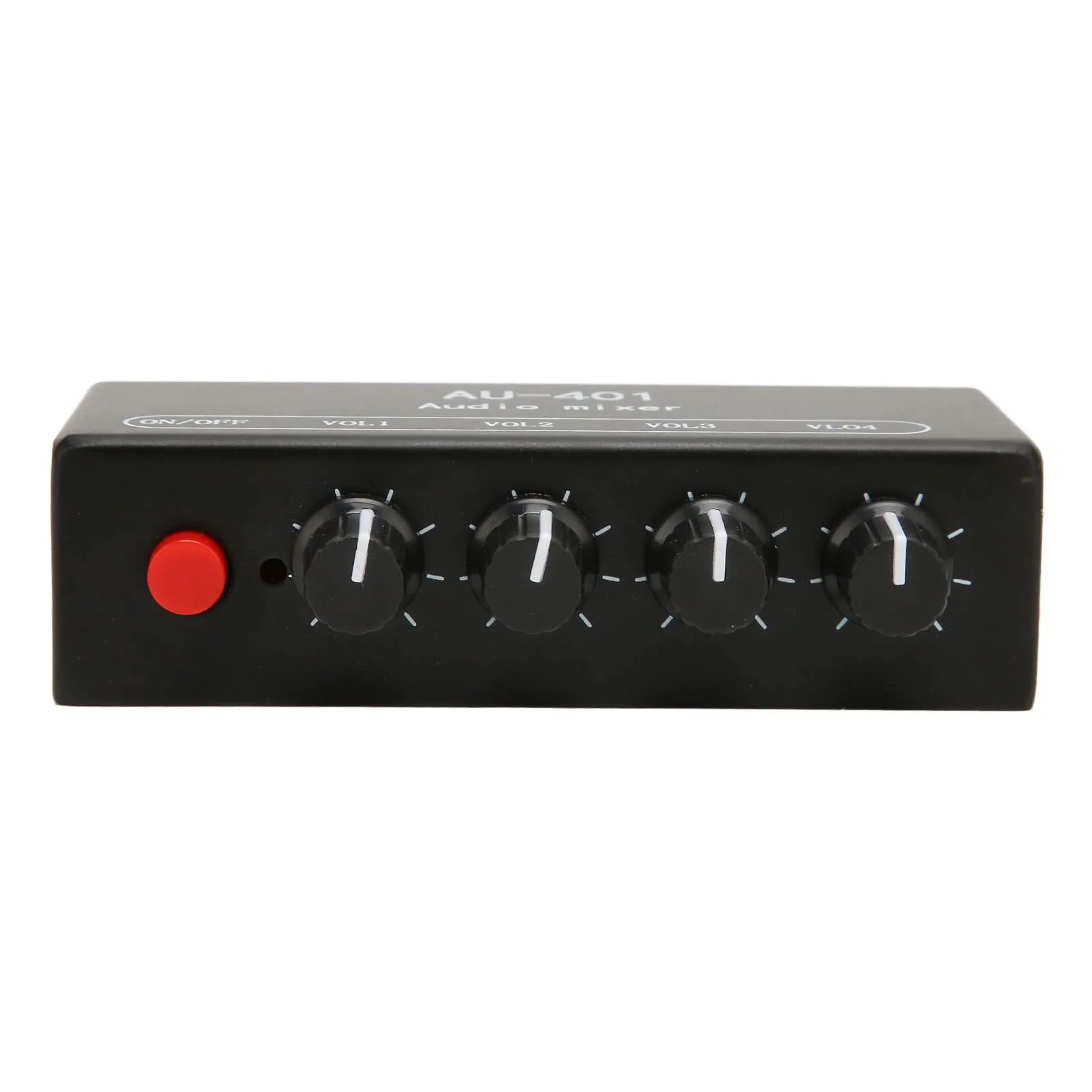 Zopsc 4-Channel Stereo Audio Mixer, 4 In 1 Out, 3.5mm, Black - Image 7
