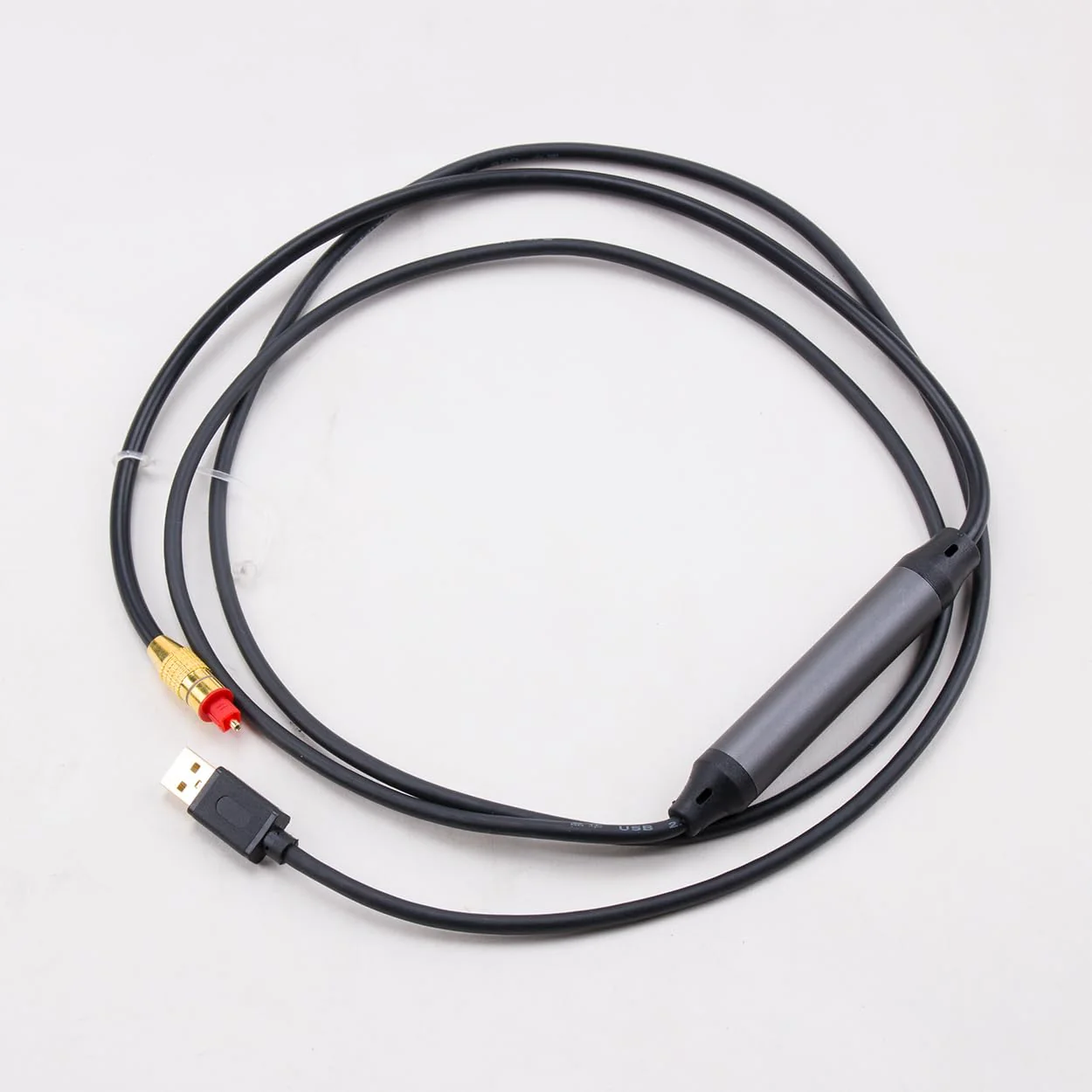 ZORZA 1Pcs Plug-and-Play USB to Optical Audio Adapter Cable Unidirectional USB A Male to SPDIF Port Converter Cord for Laptops Desktops Speakers High-Speed PC Sound Card 1.5m/4.92ft - Image 8