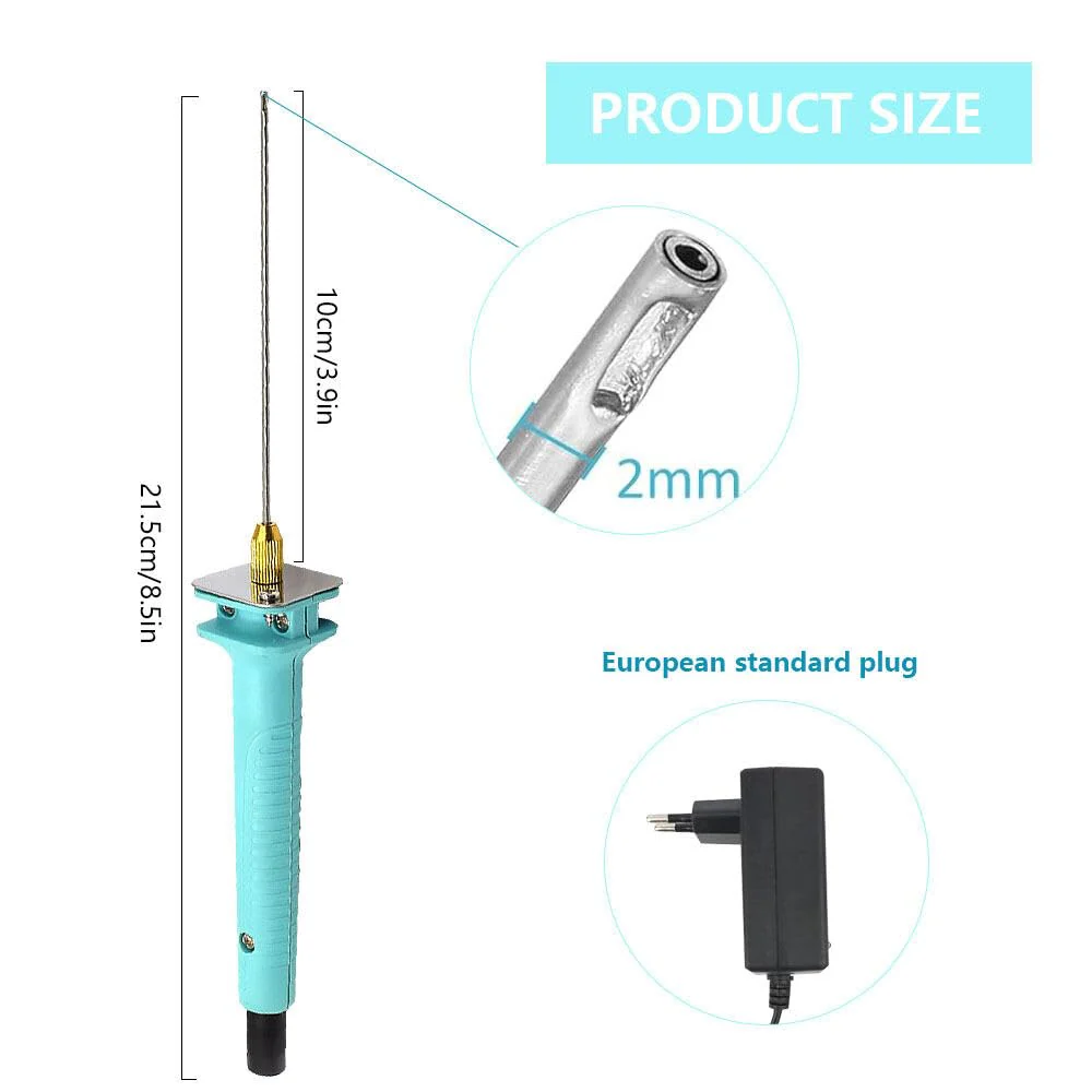 ZOYDP Polystyrene Cutter Hot Wire Cutter, AC110-240V Styrofoam Cutter, 10 cm Styrofoam Cutter, Foam Cutter for Cutting Edges, Heat Cutting Engraving Pen - Image 2