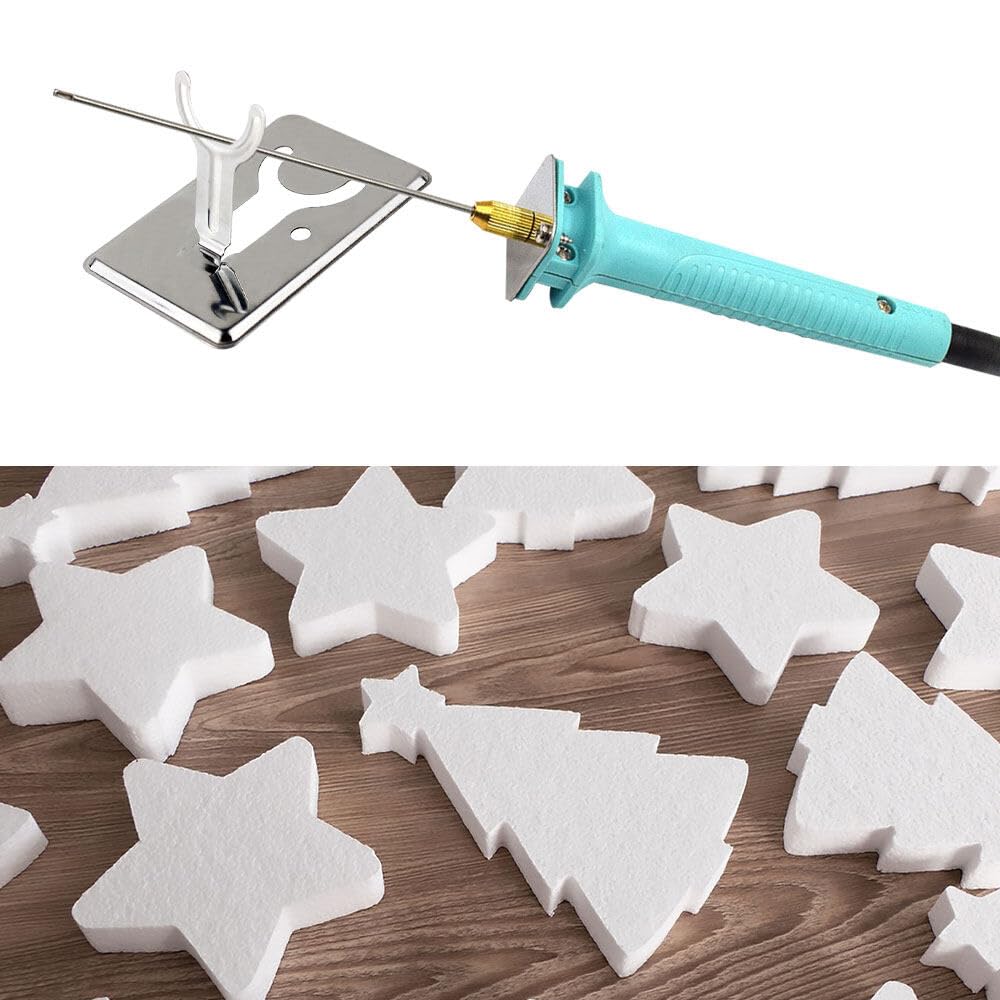ZOYDP Polystyrene Cutter Hot Wire Cutter, AC110-240V Styrofoam Cutter, 10 cm Styrofoam Cutter, Foam Cutter for Cutting Edges, Heat Cutting Engraving Pen - Image 5