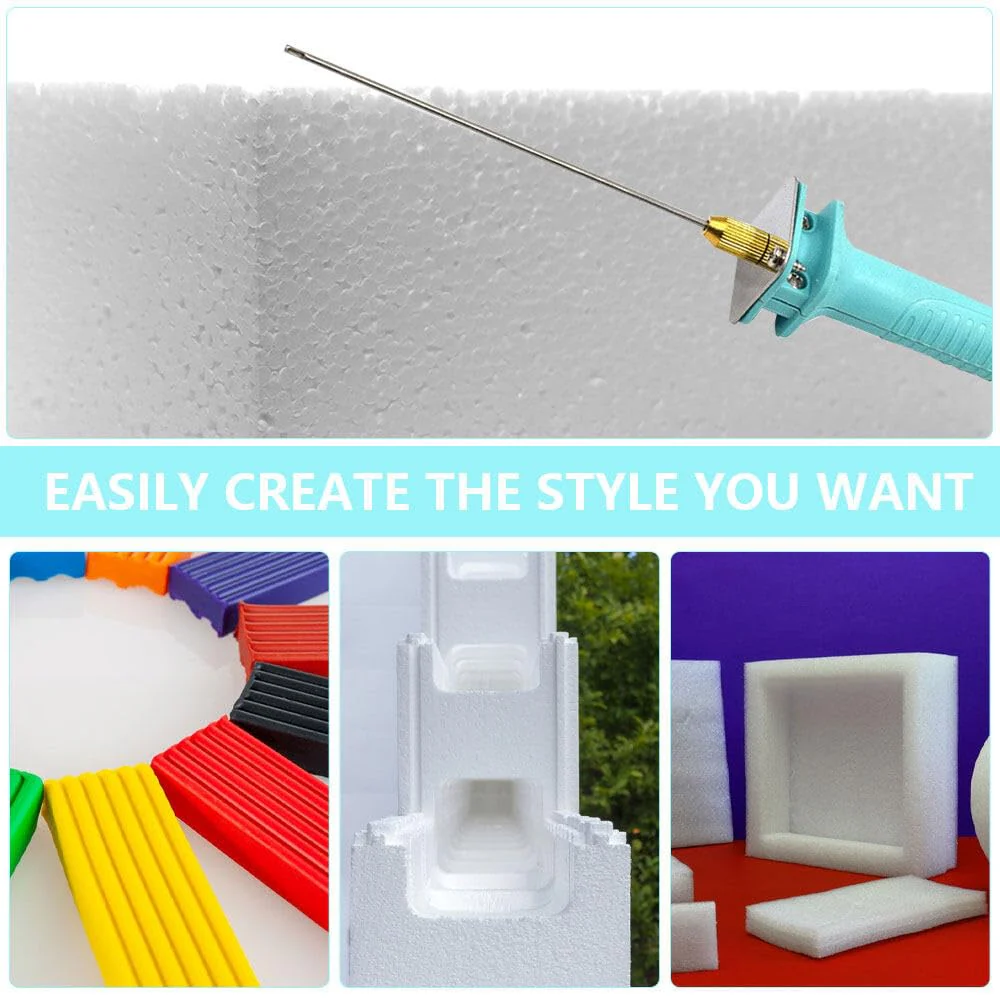 ZOYDP Polystyrene Cutter Hot Wire Cutter, AC110-240V Styrofoam Cutter, 10 cm Styrofoam Cutter, Foam Cutter for Cutting Edges, Heat Cutting Engraving Pen - Image 6