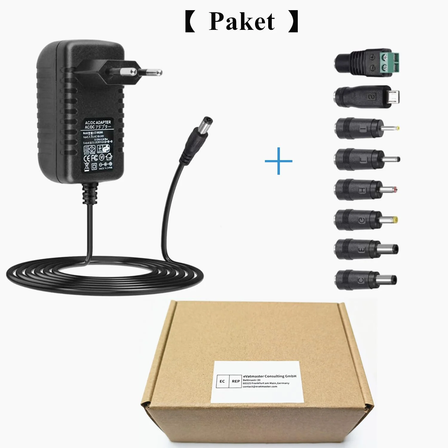 ZUOKENZU AC Adapter 12 V 2 A Power Supply AC 220 V to DC12 V 500 mA 1000 mA 1500 mA 2000 mA Power Driver 5.5 mm with 8 DC Plug Adapters Inverter Charger Transformer AC-DC Adapter (DC12V~2A) DC 12 V - 2 A - Image 9